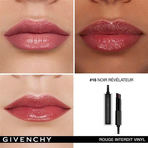 sephora givenchy l'interdit rouge|sephora le rouge interdit lip balm.